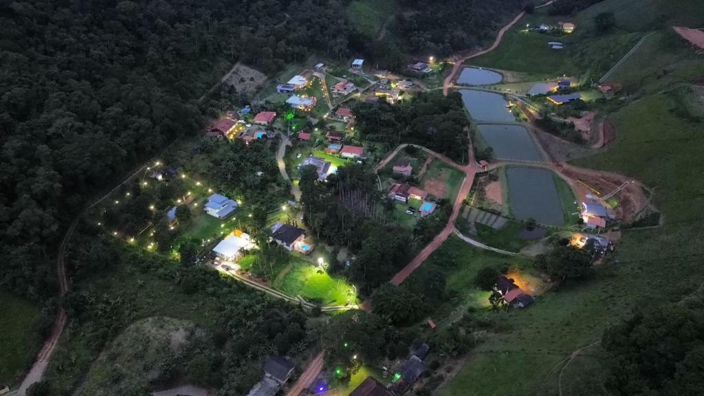 Άποψη από ψηλά του Casa Condominio nas Montanhas