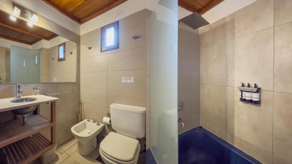 Koupelna v ubytování Las Gaviotas