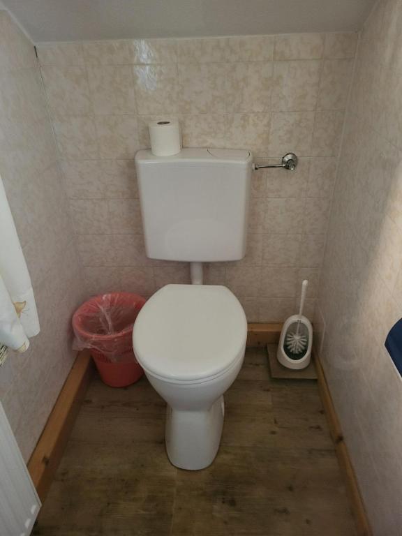 Koupelna v ubytování Gasthaus Staufenbrücke