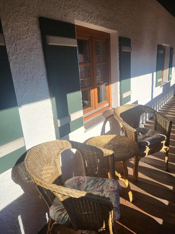 Posezení v ubytování Gasthaus Staufenbrücke