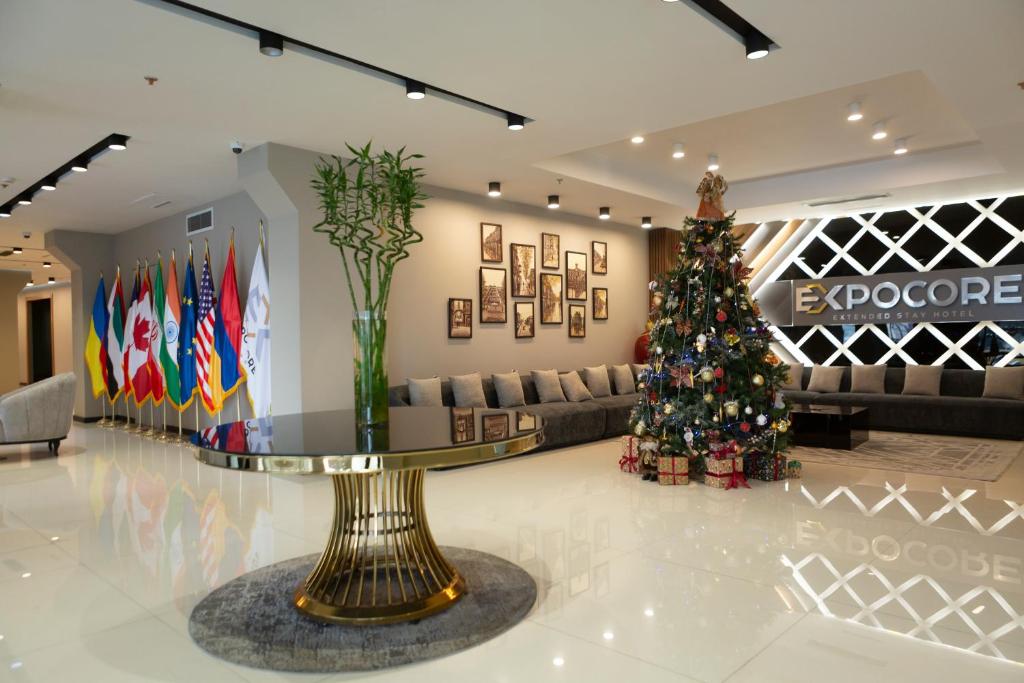 Vstupní hala nebo recepce v ubytování Expocore Hotel