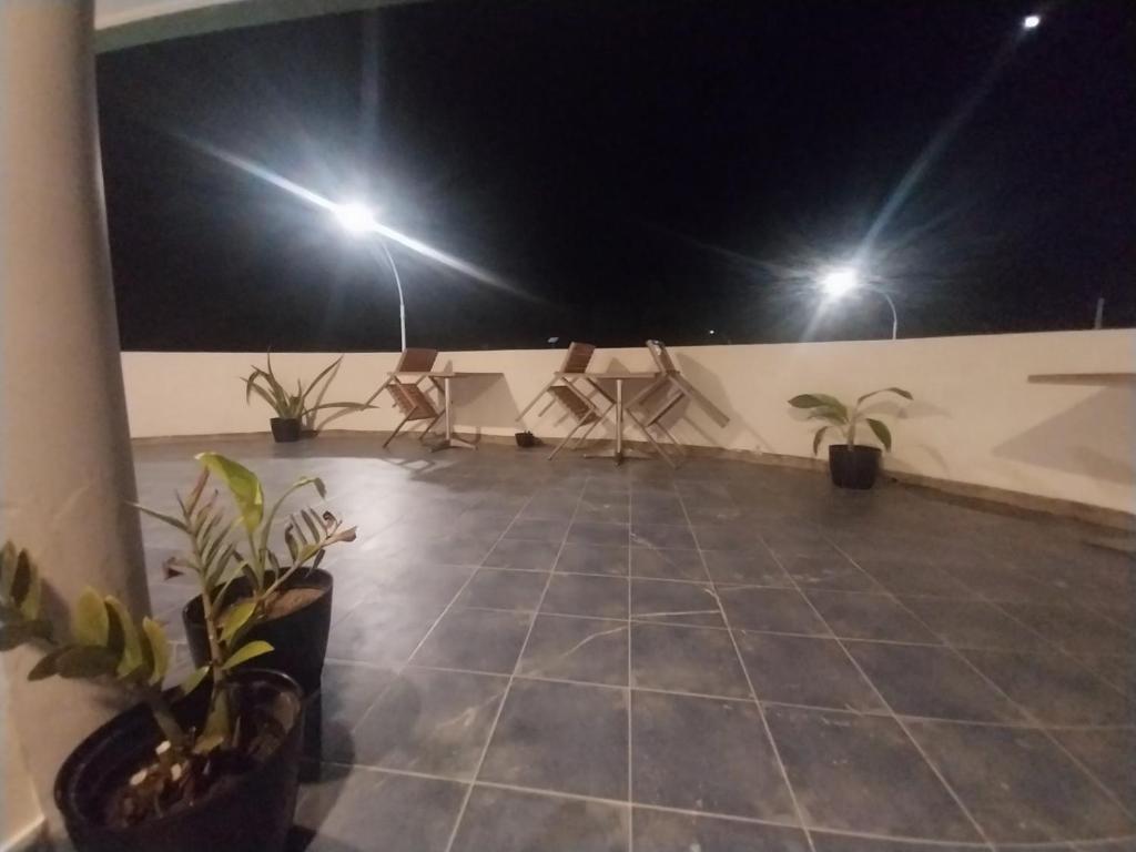 Balkón nebo terasa v ubytování Clove Beach