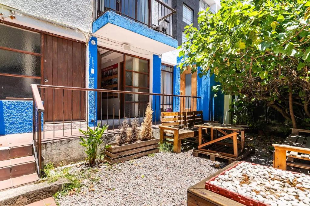 Budova, kde se hostel nachází