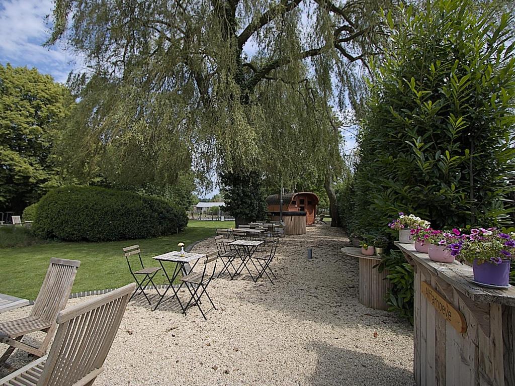 Zahrada ubytování B&B De Alffarhoeve