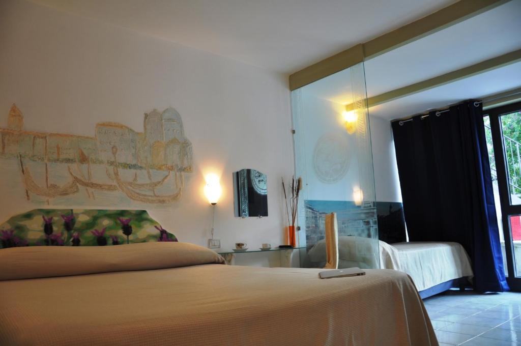 Postel nebo postele na pokoji v ubytování Casa Mazzola