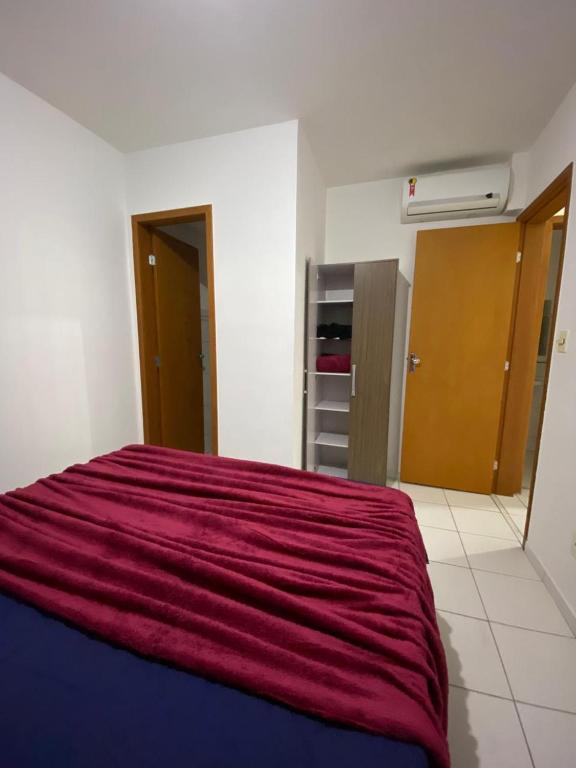 Postel nebo postele na pokoji v ubytování Apartamento Completo - Piscina, Pet Friendly, Academia No coração da Cidade