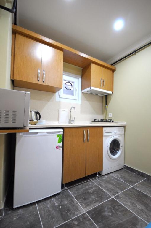 Kuchyň nebo kuchyňský kout v ubytování Marida Residence - Istanbul Taksim