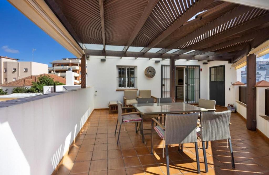 Balkón nebo terasa v ubytování V Centenario free parking by Staycare