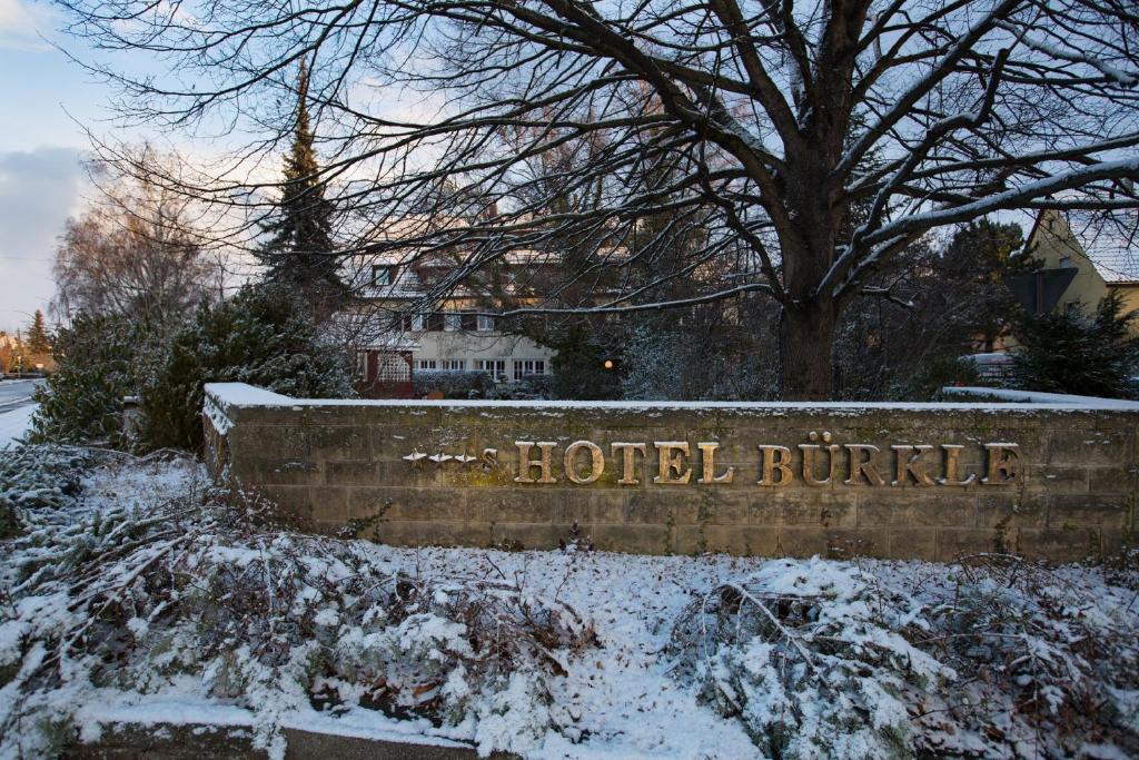 Hotel Bürkle v zimě