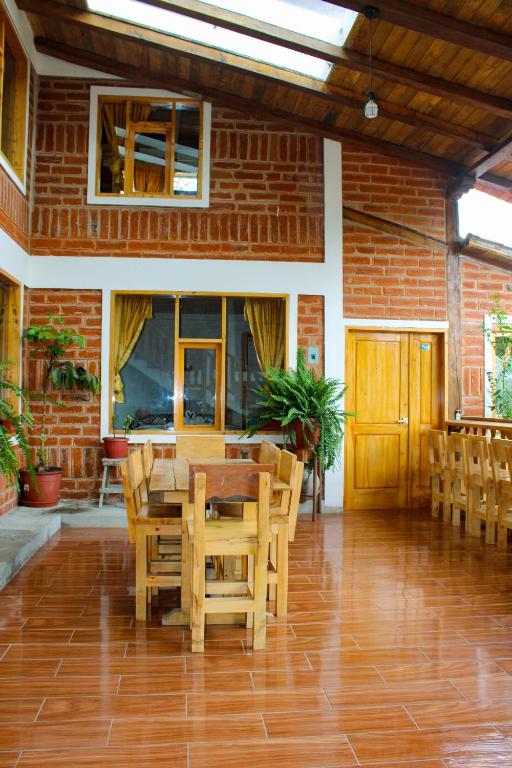Patio nebo venkovní prostory v ubytování Hostal Cloud Forest