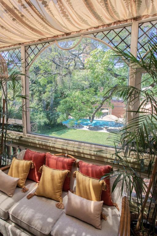 Zahrada ubytování Casa Corbellani