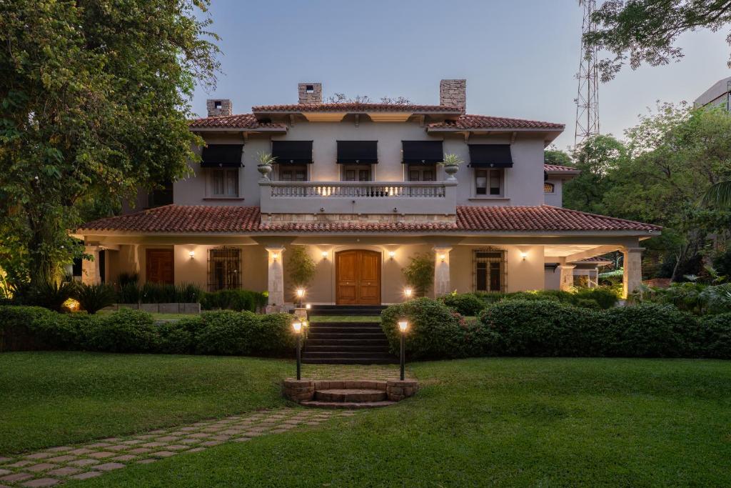 Zahrada ubytování Casa Corbellani