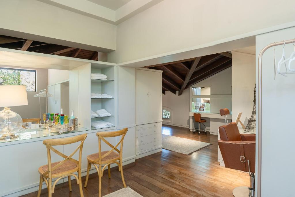 Posezení v ubytování Casa Corbellani