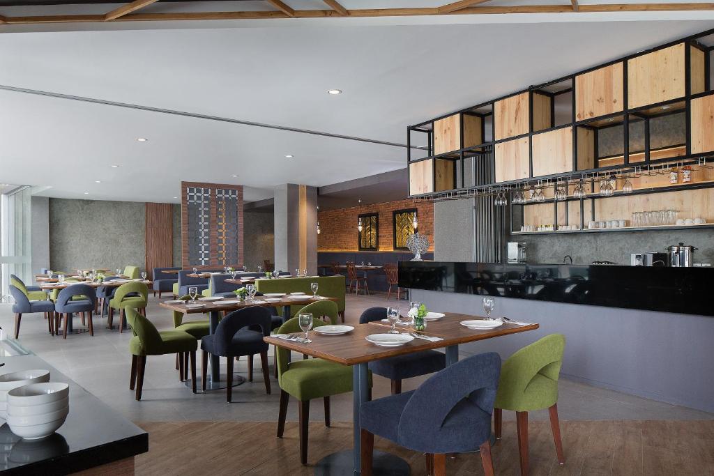 Restaurace v ubytování Ayaka Suites