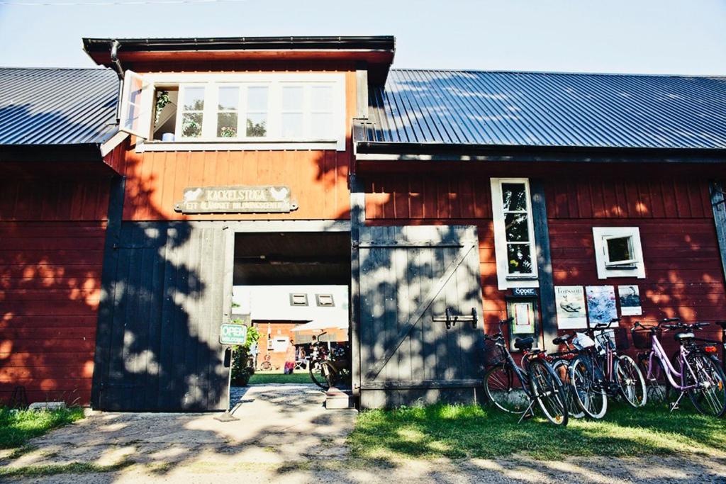 Jízda na kole v ubytování Kackelstugan nebo okolí