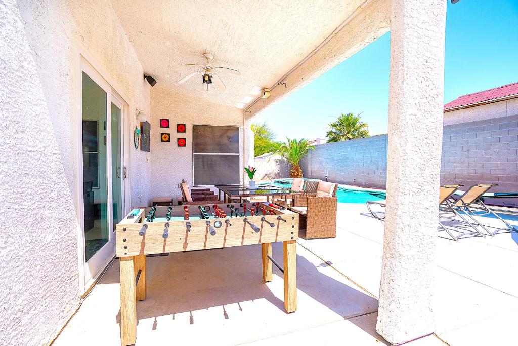 Balkón nebo terasa v ubytování Private Guestrooms in North Las Vegas Area