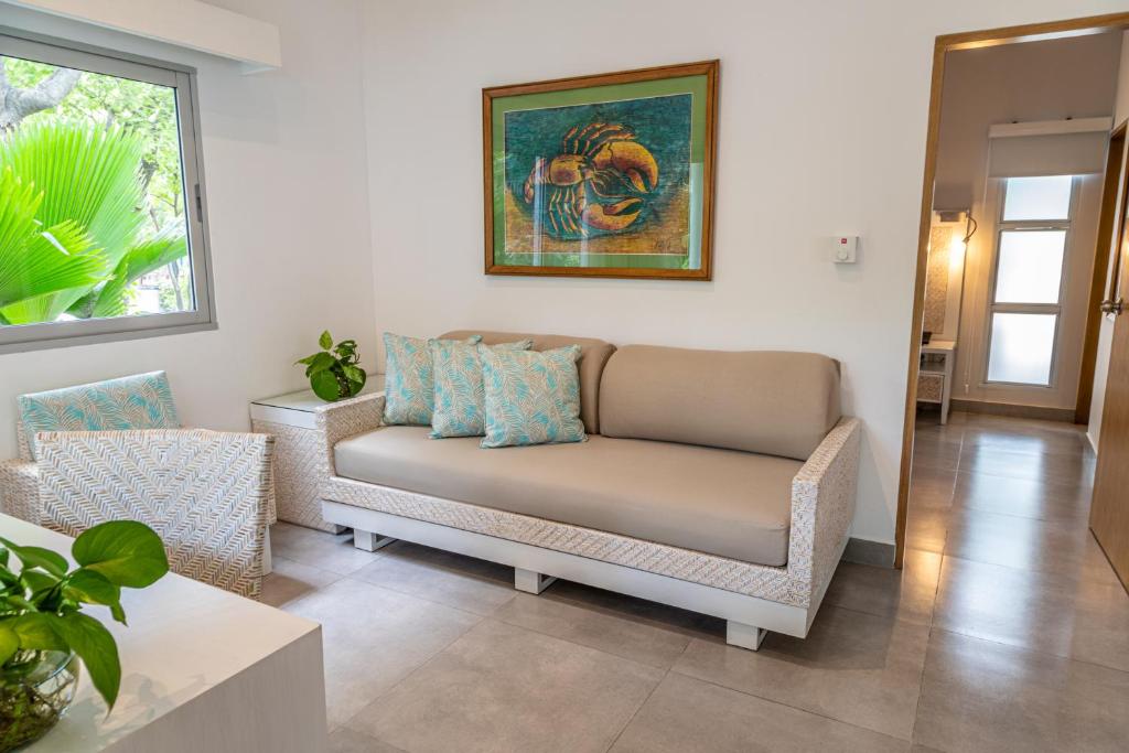 Posezení v ubytování Hotel Irotama Bungalows & Bohios