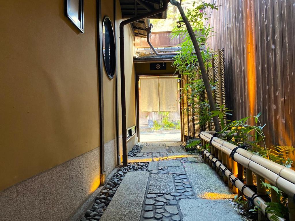 Budova, kde se ryokan nachází