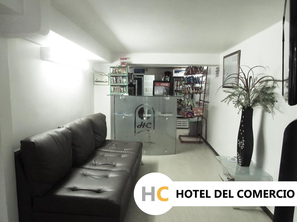 Posezení v ubytování Hotel del Comercio