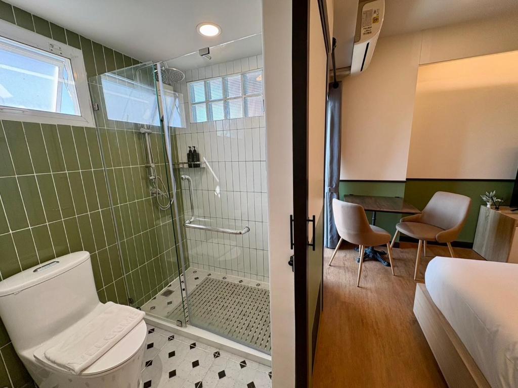 Koupelna v ubytování U Sabai Hotel Bangkok