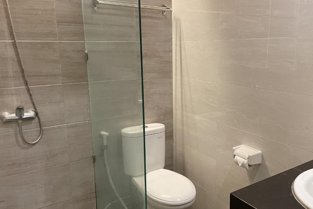 Koupelna v ubytování Singgah Hotel Seminyak