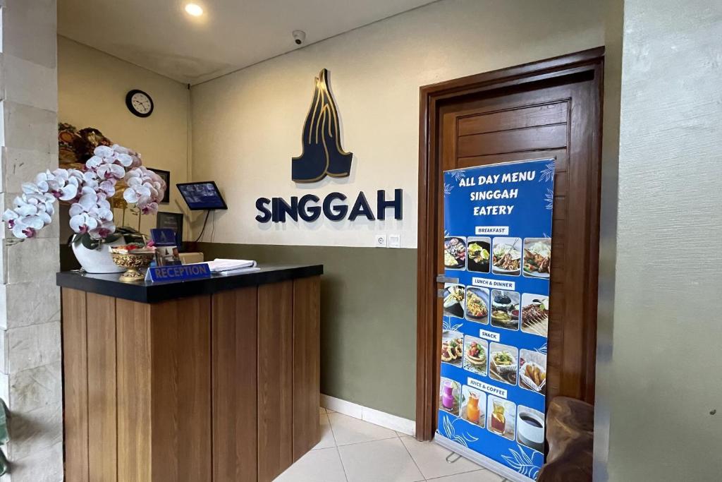 Certifikát, hodnocení, plakát nebo jiný dokument vystavený v ubytování Singgah Hotel Seminyak