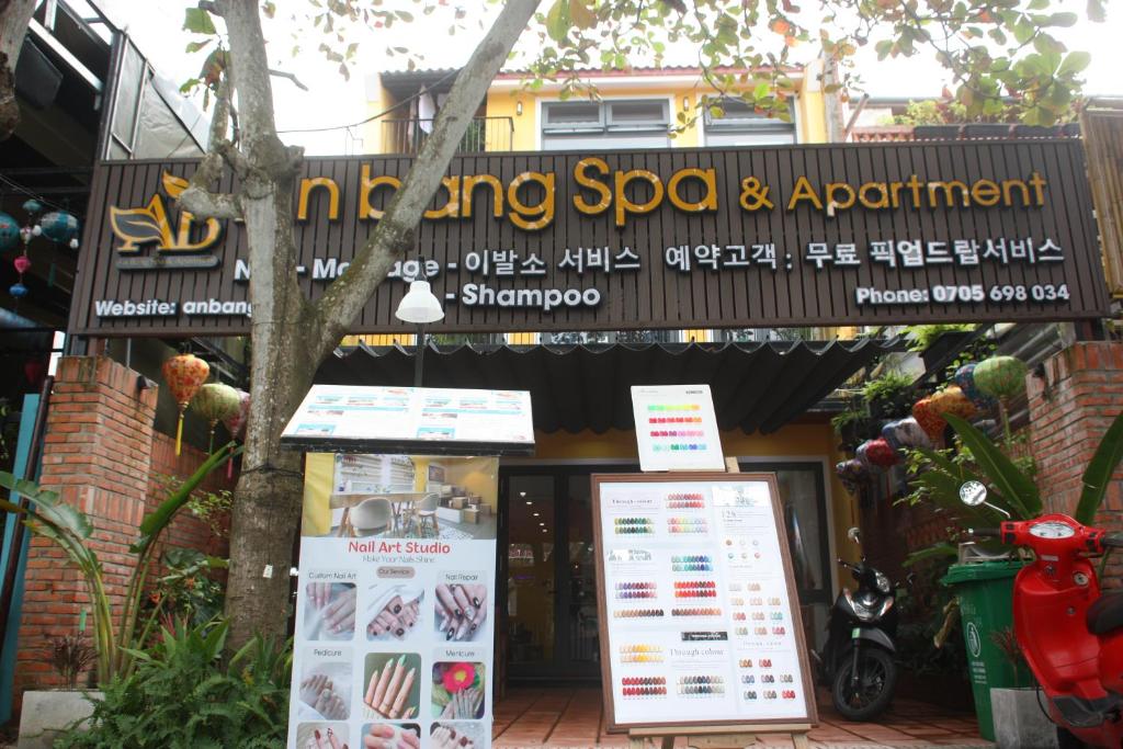 Certifikát, hodnocení, plakát nebo jiný dokument vystavený v ubytování An Bang Spa & Apartment