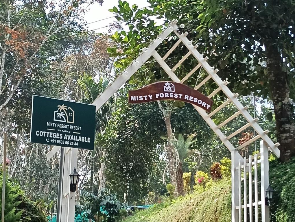 Zahrada ubytování Misty Forest Resort Wayanad