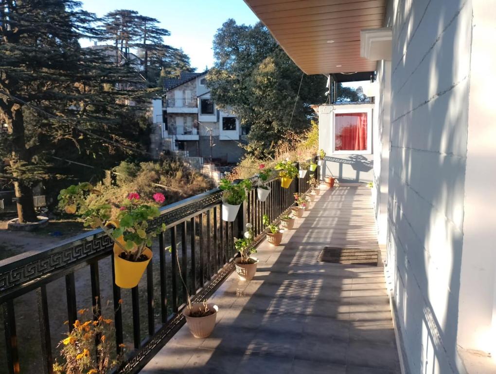 Balkón nebo terasa v ubytování Himalayan view stay - Pahado wala ghar
