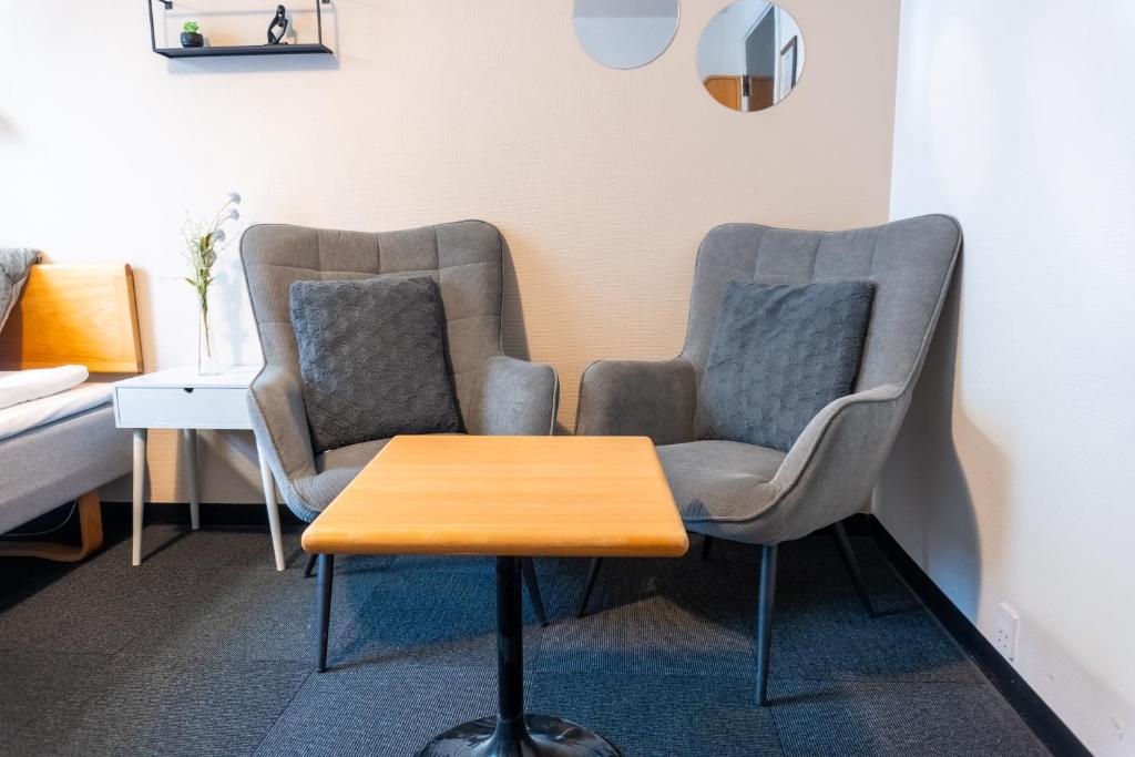 Posezení v ubytování Hotel Assens