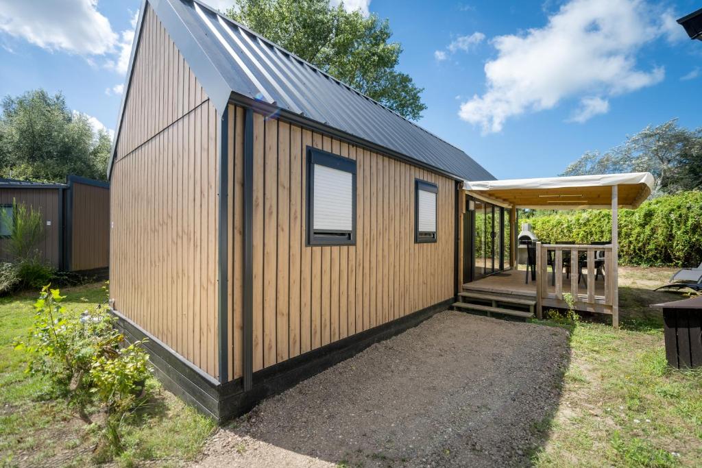 Zahrada ubytování Chalets Eureka & Bloemenduin Koksijde