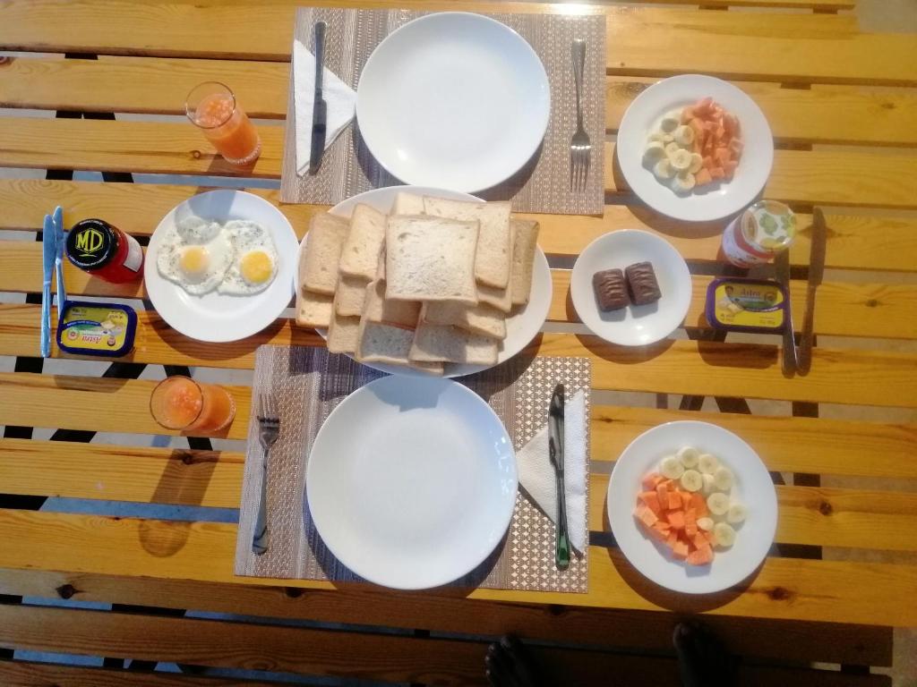 Jídlo v penzionu nebo okolí
