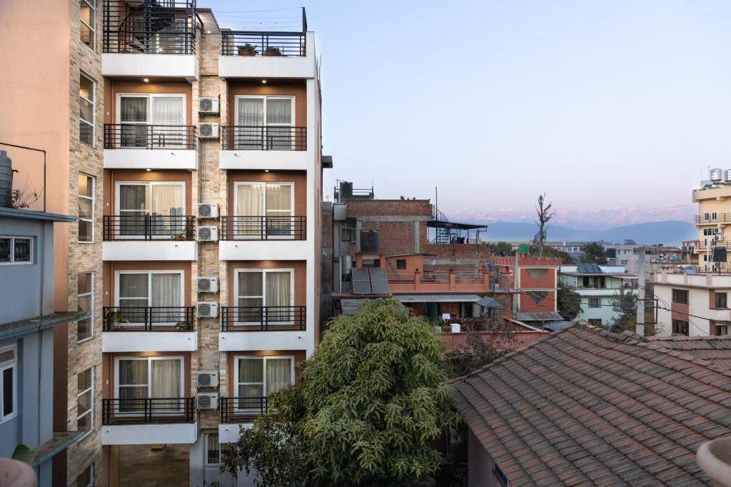 Budova, kde se hotel nachází
