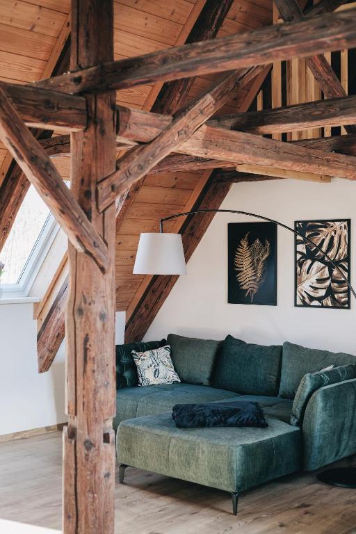 Cozy Apartment in der Oberlausitz - Two-Bedroom Apartment With Terrace