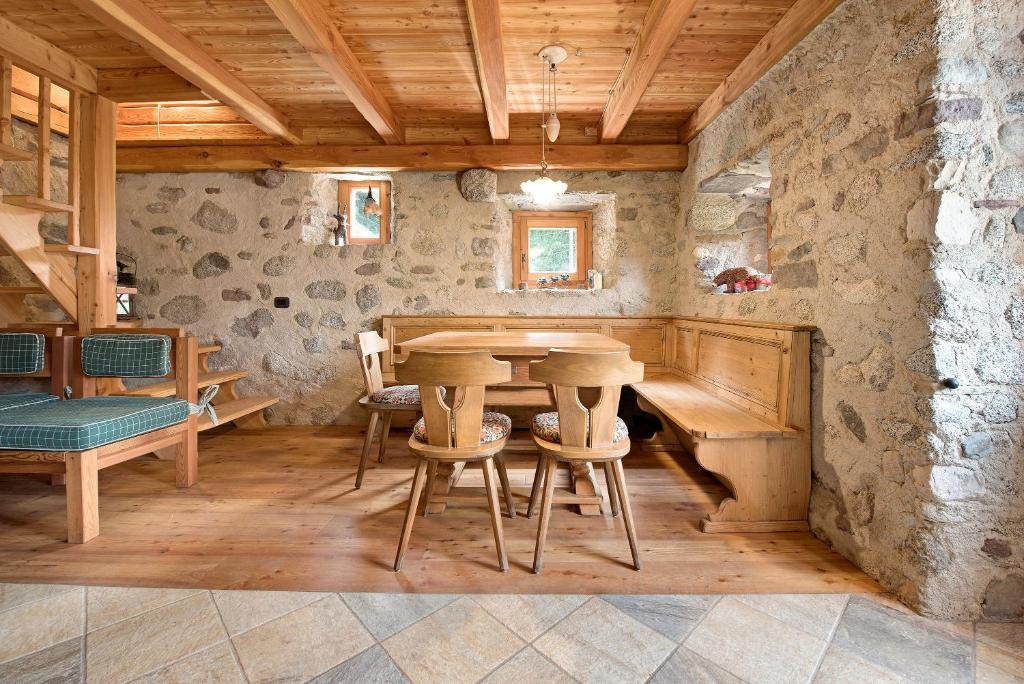 Posezení v ubytování Chalet Bio Wild