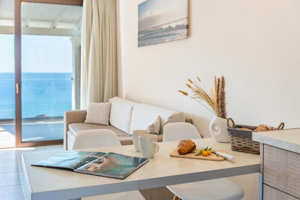 Posezení v ubytování Lido Paradise Apartments Corfu
