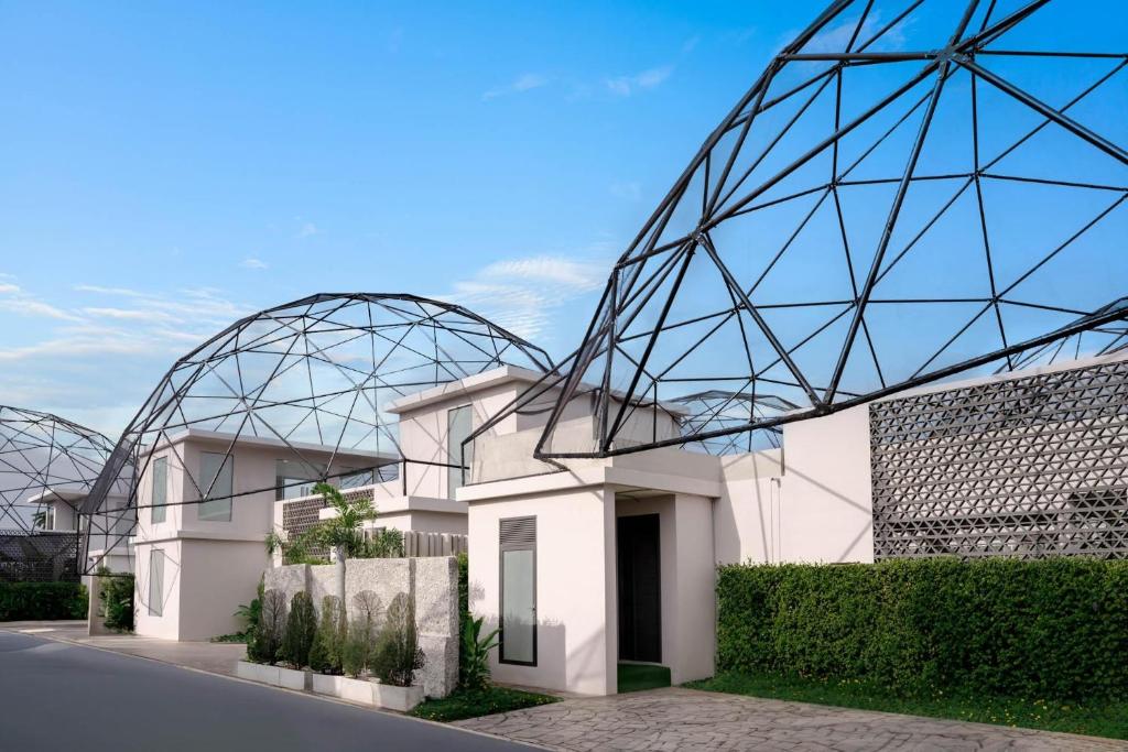 Το κτήριο όπου στεγάζεται  η βίλα