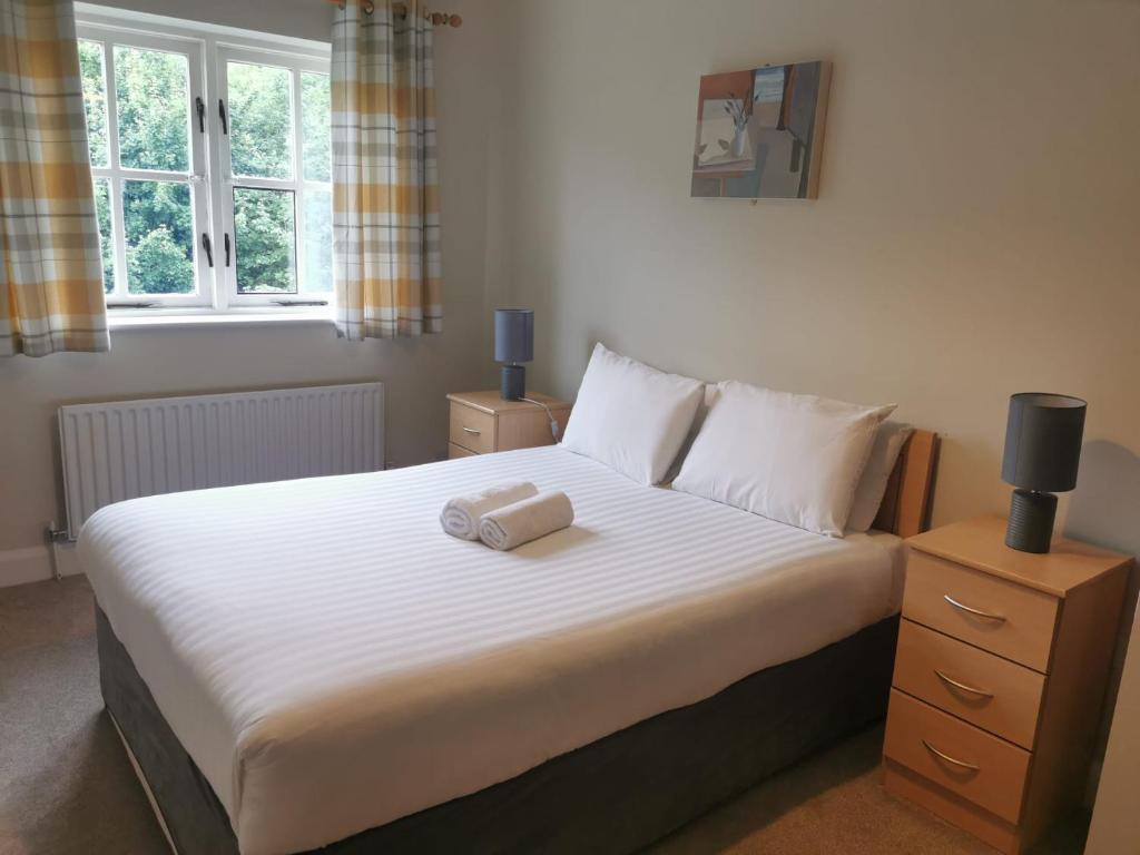 Postel nebo postele na pokoji v ubytování Bunratty Holiday Homes