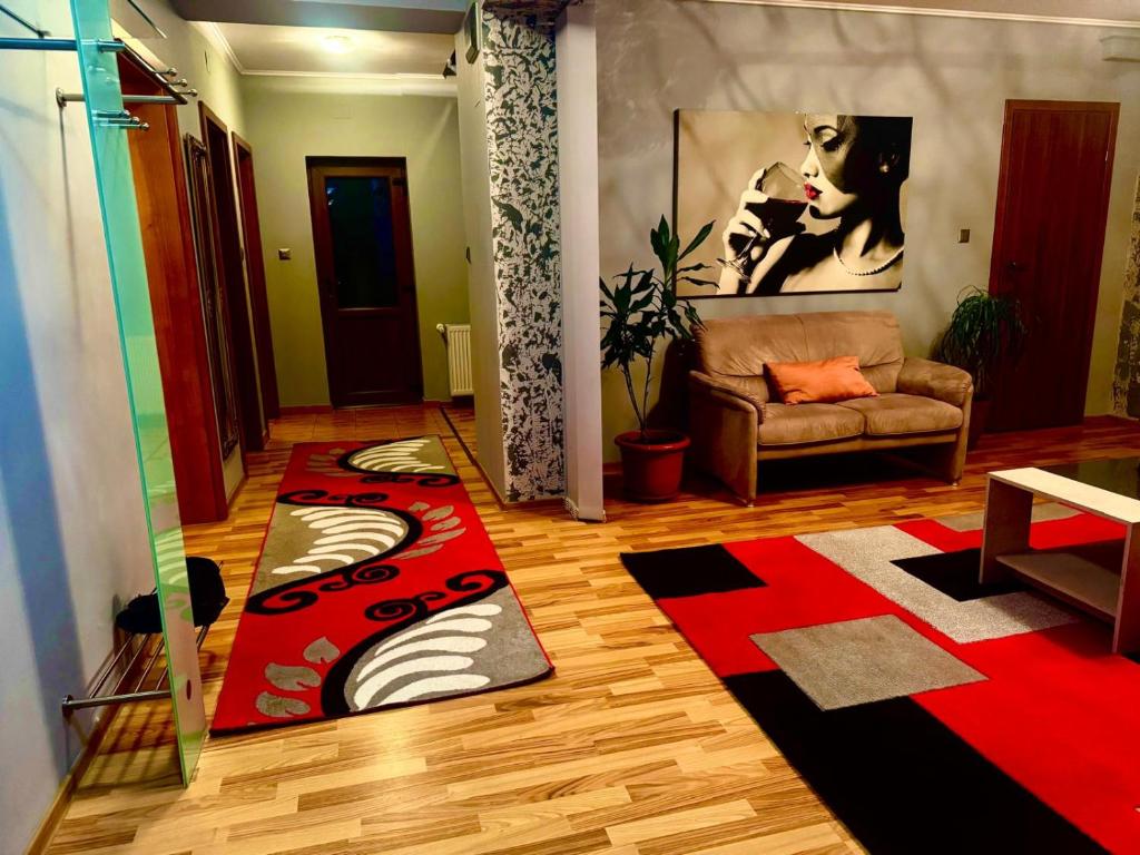 Posezení v ubytování Dodi house