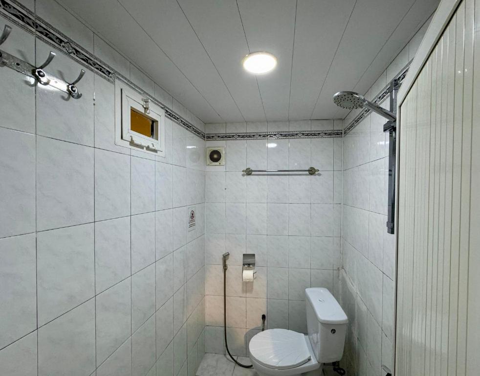 Koupelna v ubytování KING Hostel Center