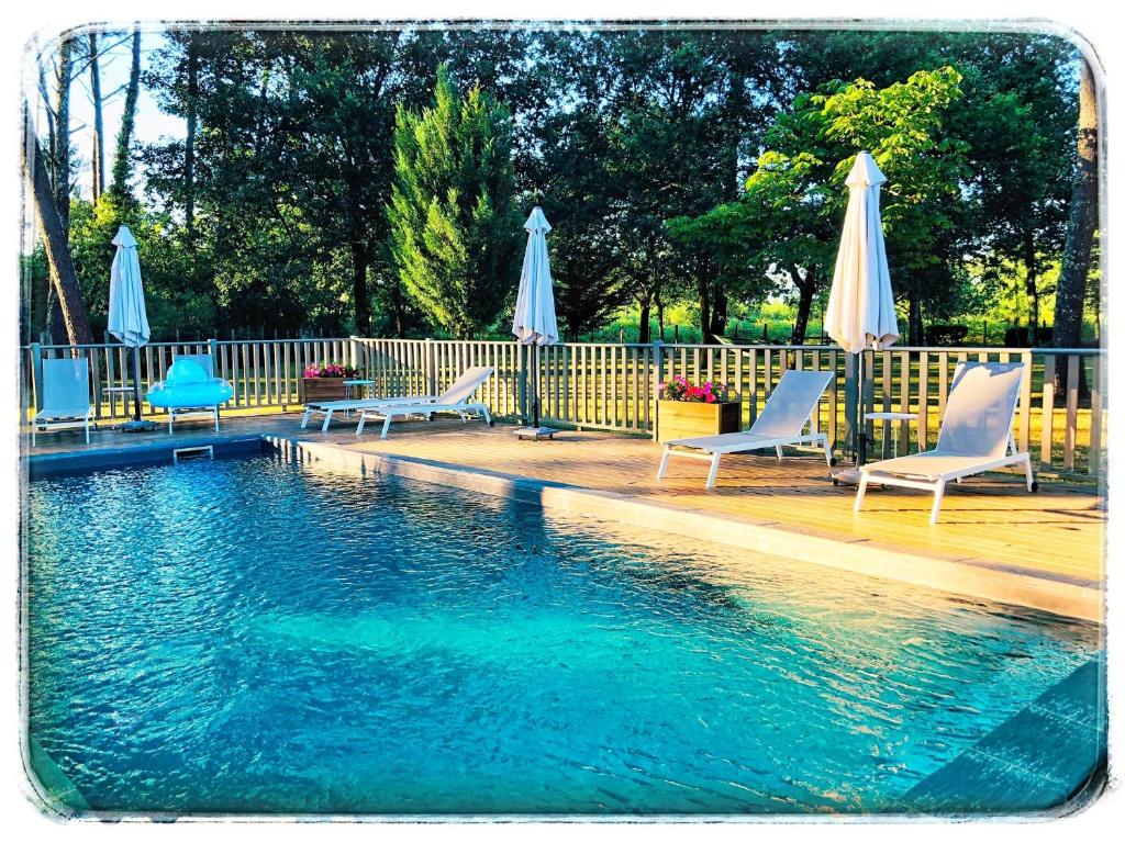 Afbeelding uit fotogalerij van Au Clair Des Landes in Castets