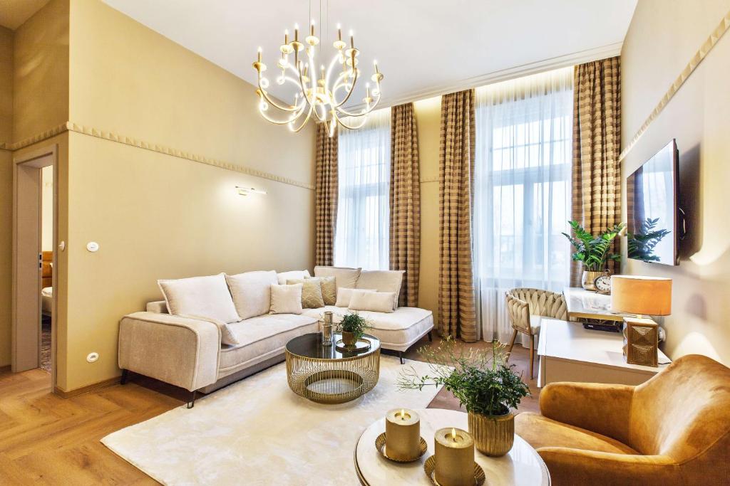 Posezení v ubytování Mestský Hotel Ďumbier