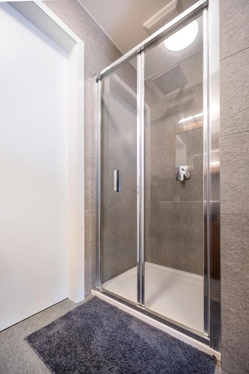 Koupelna v ubytování Apartmán U Mamuta
