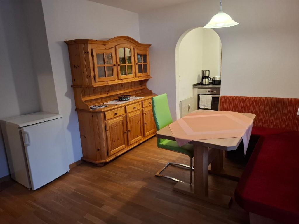 Kuchyň nebo kuchyňský kout v ubytování Haus Fichtenblick