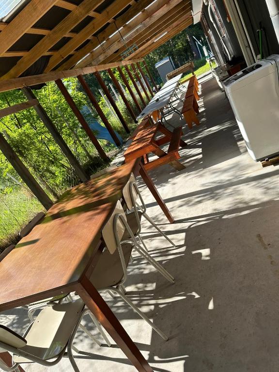 Restaurace v ubytování Cabaña PyC