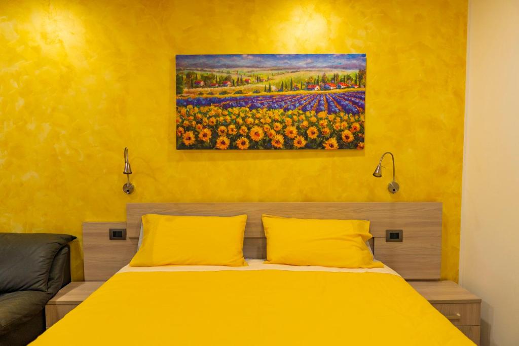 Postel nebo postele na pokoji v ubytování Casa Fortuna