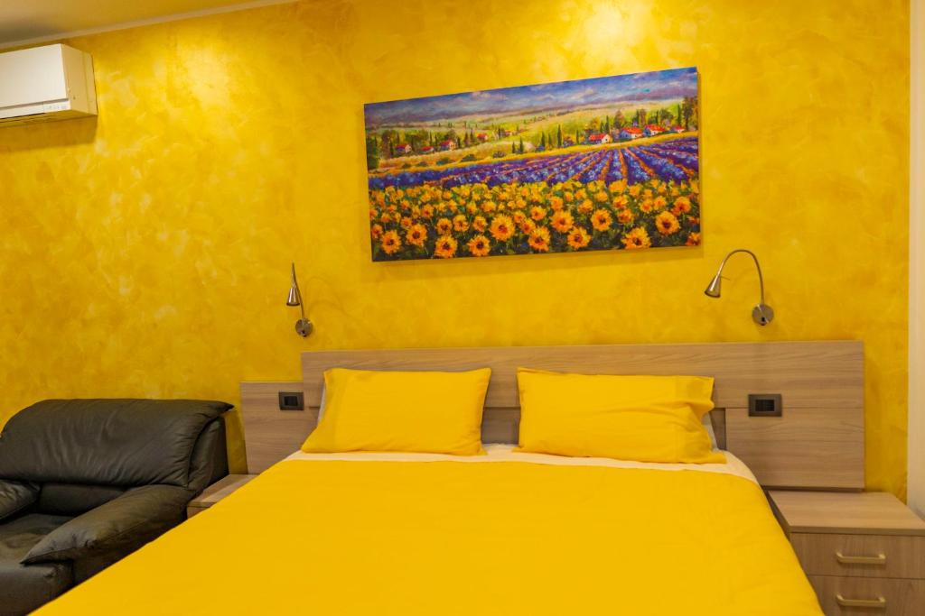Postel nebo postele na pokoji v ubytování Casa Fortuna
