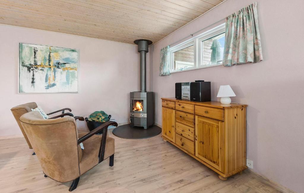 Posezení v ubytování Holiday Home Slusevej