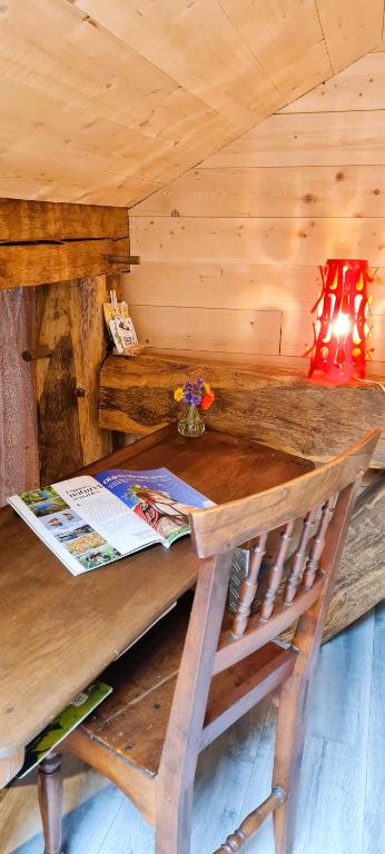 Posezení v ubytování Maison d'hôtes et SPA La Boucotte