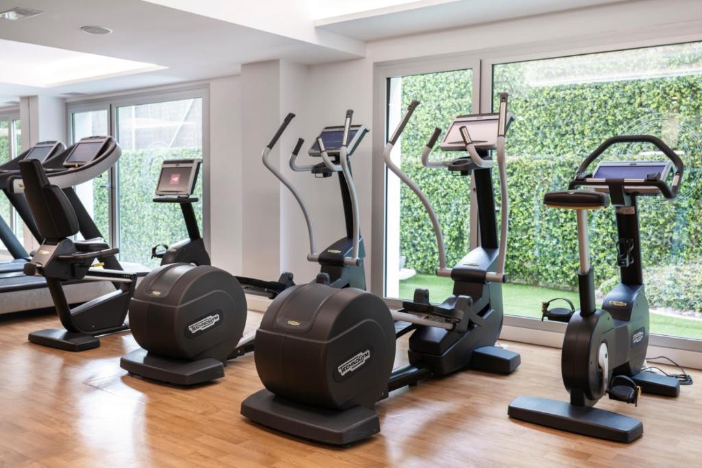 Fitness centrum a/nebo fitness zařízení v ubytování The Donna Portals